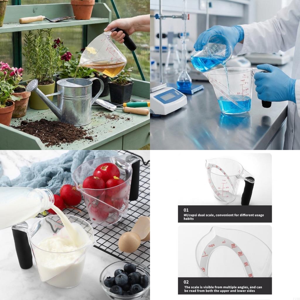 F19B 250ml Plastic Measuring C - Home Cooking Reading 评论和价格