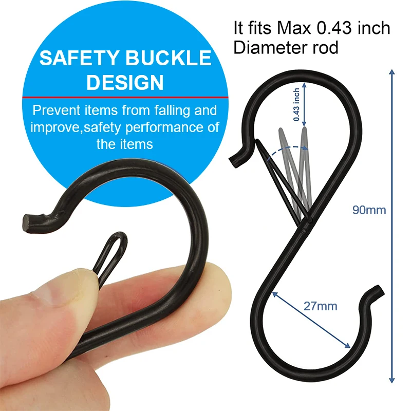 10 /100pcs Metal Hanging Hooks - Dosa Pan Iron 评论和价格