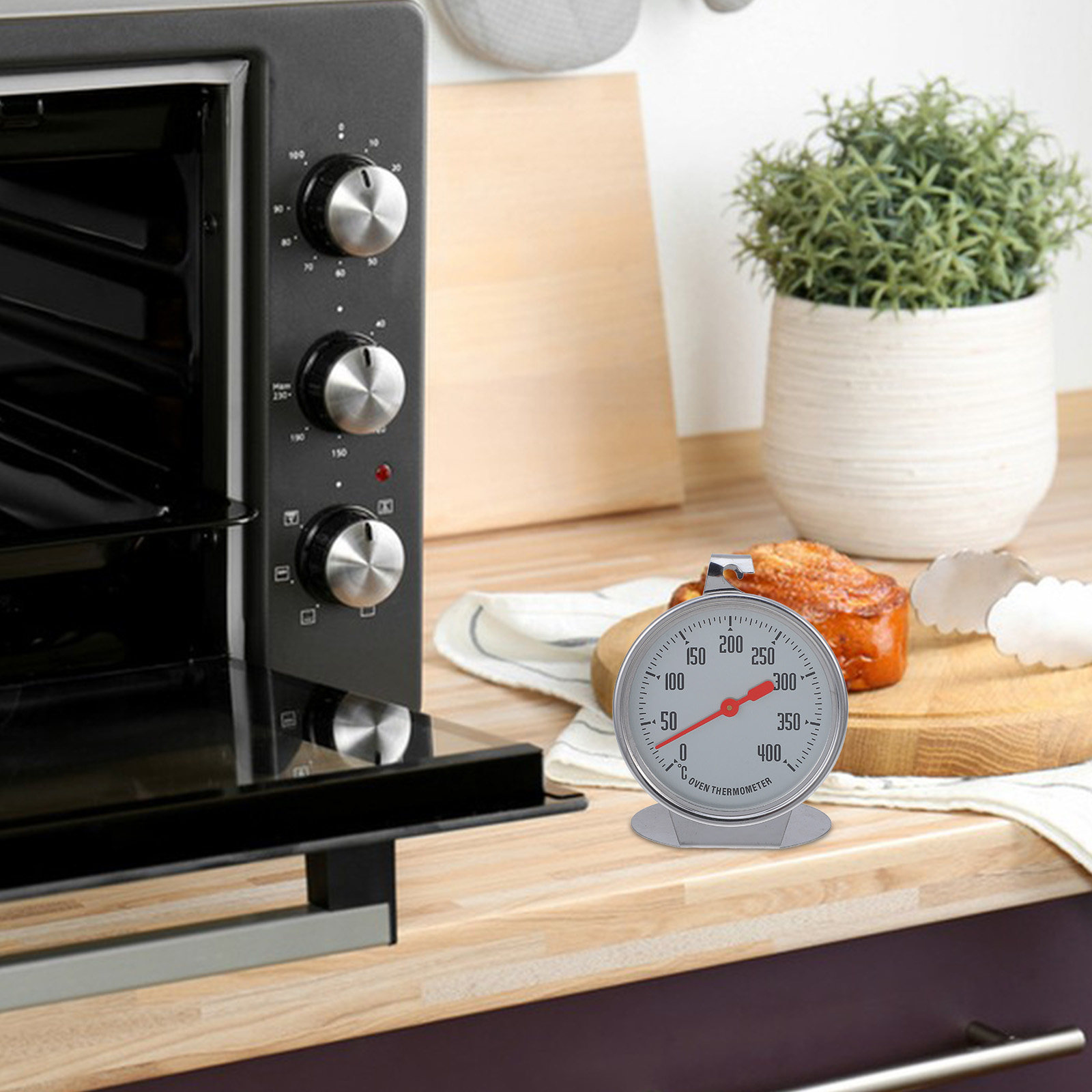 Oven Thermometer Large Dial St - Home Cooking Reading 评论和价格