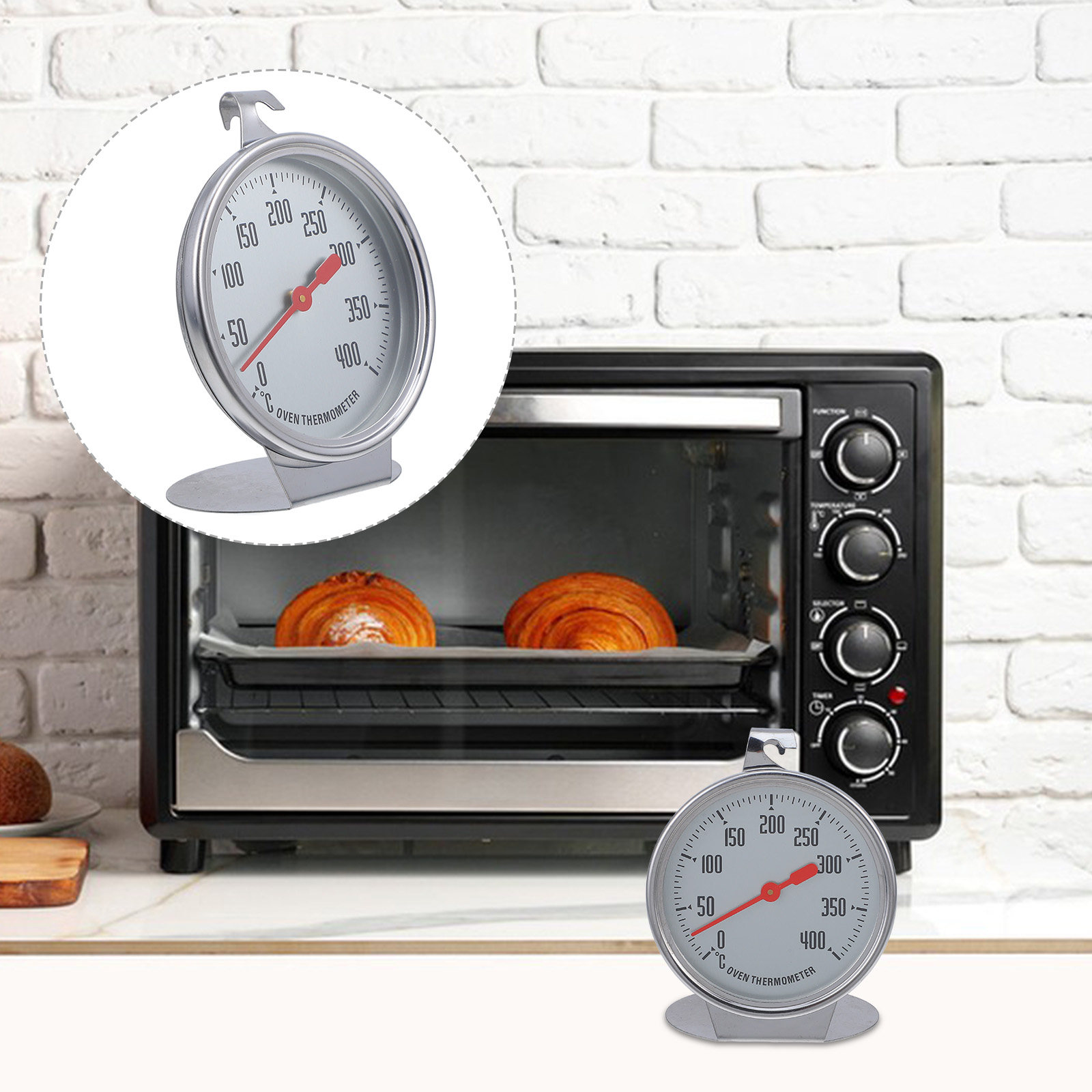 Oven Thermometer Large Dial St - Home Cooking Reading 评论和价格