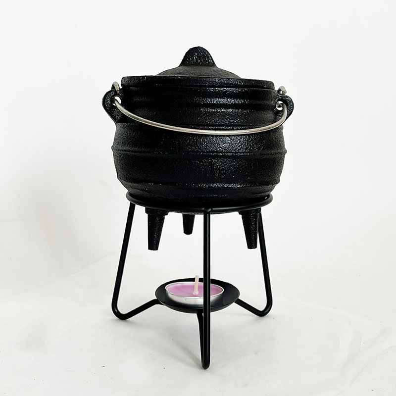 Medium 1/8# Cast Iron Cauldron - Dosa Pan Iron 评论和价格
