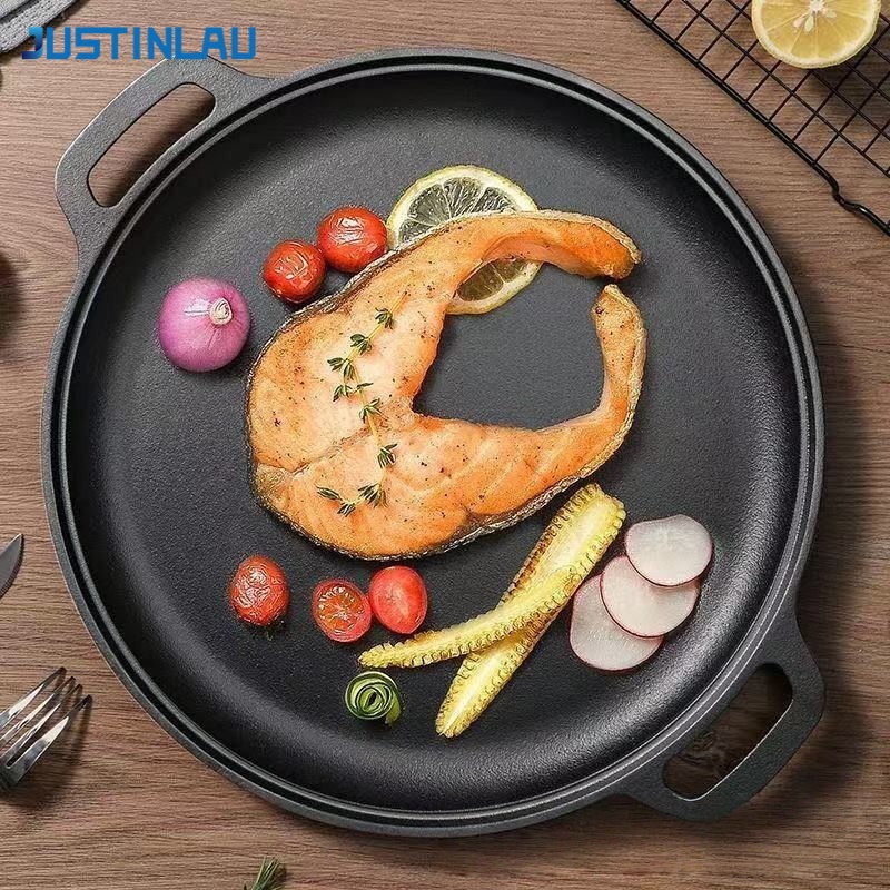 JUSTINLAU Double-Ear Frying Pa - Dosa Pan Iron 评论和价格