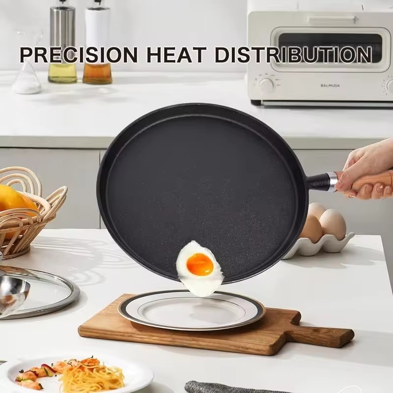 Heavy-Duty Cast Iron Frying Pa - Dosa Pan Iron 评论和价格