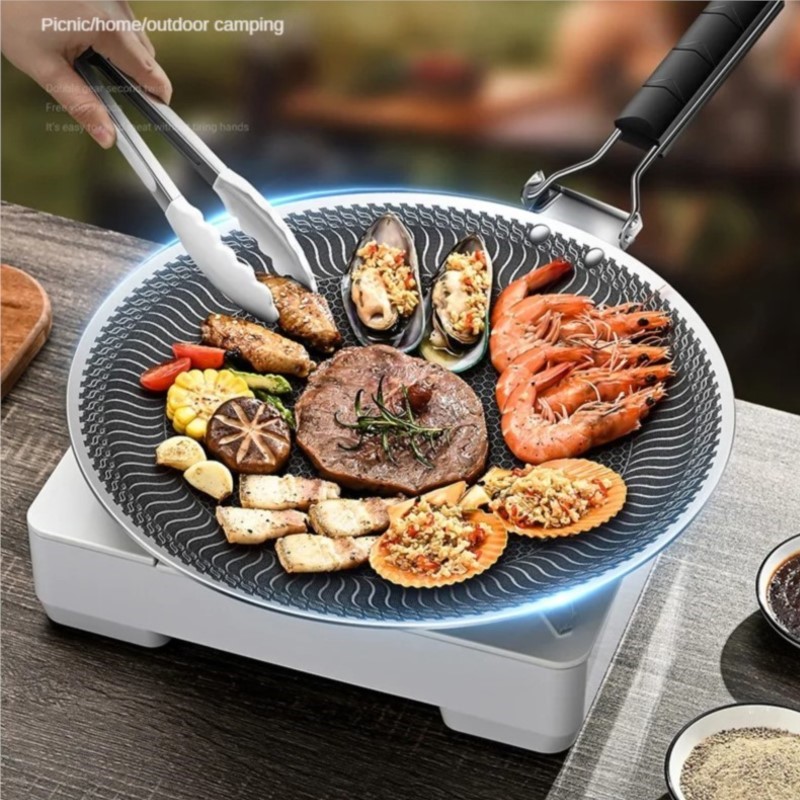 316 Stainless steel barbecue p - Dosa Pan Iron 评论和价格